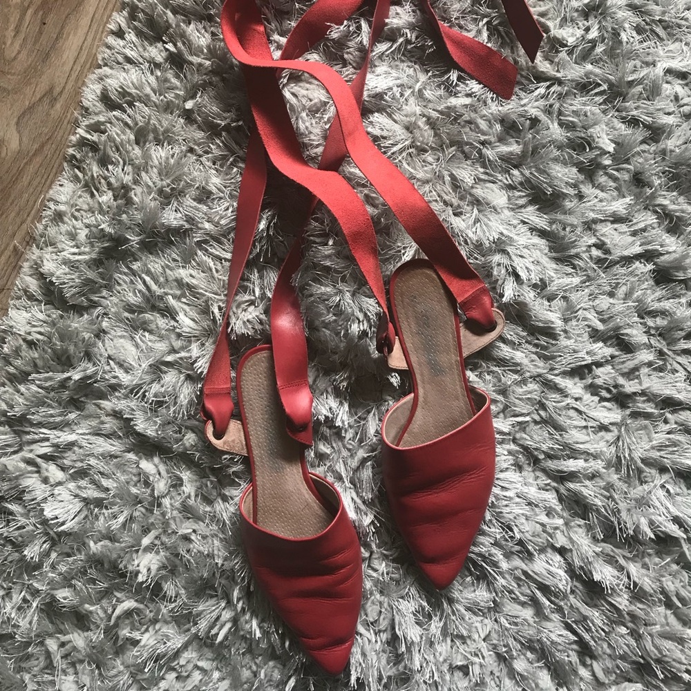 Free People Wrap Flats